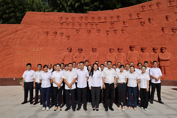 光影铭刻历史，初心映照未来——六安公司党总支开展主题党日运动