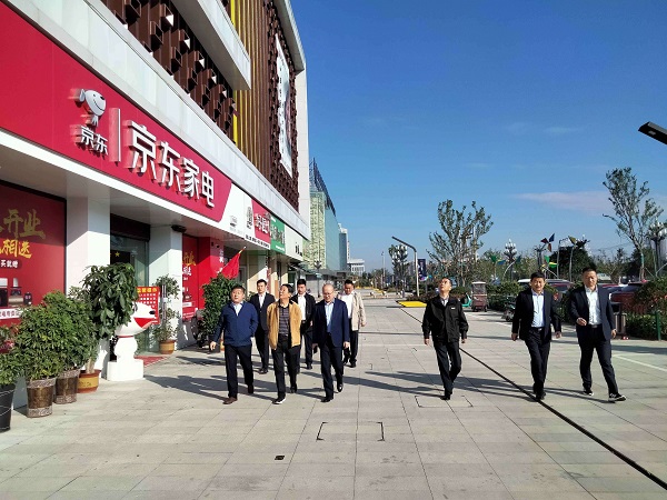 省尊龙人生就是博d8集团公司外部董事调研徽盐地产集团在建项目